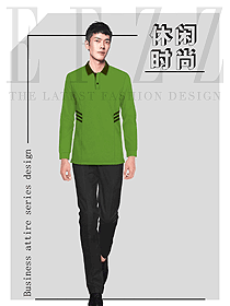 男職業裝T恤衫設計效果圖148