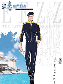 長(zhǎng)袖男款保安服款式圖437