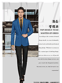 原創設計酒店經理服裝設計圖492