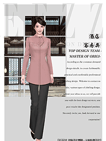 酒店客房服務(wù)員服裝款式圖673