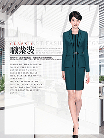 時尚女秋冬職業(yè)裝設計圖1878