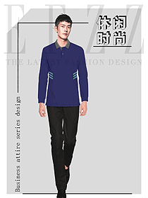 時(shí)尚男職業(yè)裝T恤衫設(shè)計(jì)圖158