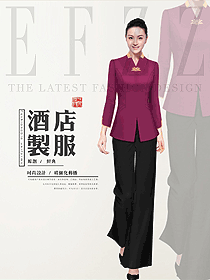 原創設計中餐服務員制服設計圖2237