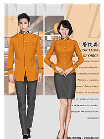 原創(chuàng)設(shè)計(jì)中餐服務(wù)員制服設(shè)計(jì)圖2243
