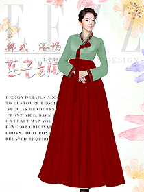 美容水療會所咨客制服設計圖559