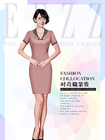 新款夏裝連衣裙制服設(shè)計(jì)圖1095