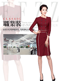 新款女職業裝夏裝服裝款式圖1116