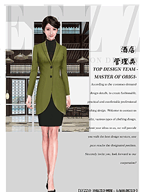新款酒店經理服裝設計圖498