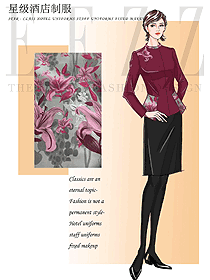 新款酒店經理服裝設計圖517