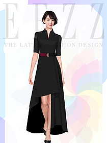 KTV夜總會咨客制服款式設計圖343