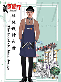 原創設計堂餐外賣派送店員制服設計圖454