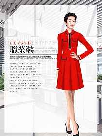 原創設計女夏裝制服設計圖1129