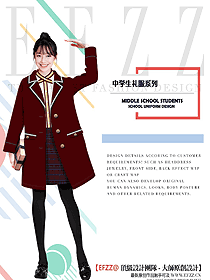 原創設計學生服校服款式圖223