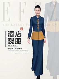 中餐服務(wù)員制服設(shè)計圖2256