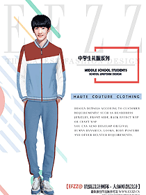 時尚學生服校服設計圖244