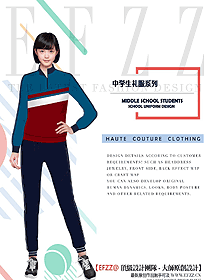 時尚學生服校服設計圖261