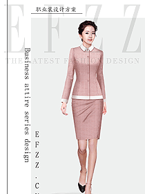 OL通勤裝女秋冬職業(yè)裝設(shè)計(jì)圖1942