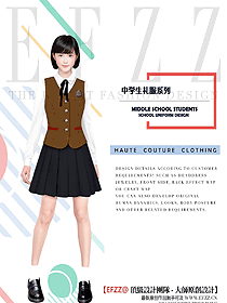 學生服校服設計效果圖270