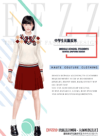 原創設計學生服校服款式圖271