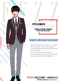 原創設計學生服校服款式圖275