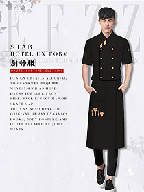 時尚男款廚師制服設(shè)計圖537