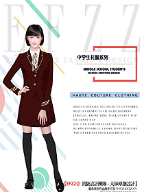 時尚學生服校服設計圖321