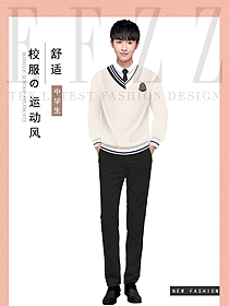 時尚學生服校服設計圖341