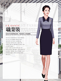 OL通勤裝女秋冬職業裝設計圖2012