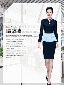 時(shí)尚女秋冬職業(yè)裝設(shè)計(jì)圖2033