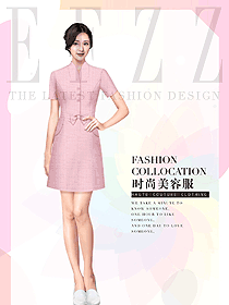 水療會(huì)所總臺(tái)收銀接待制服設(shè)計(jì)圖511