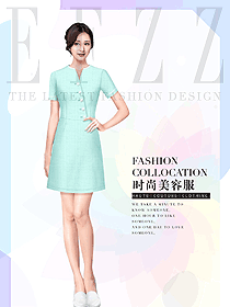 水療會所總臺收銀接待制服設計圖513