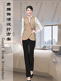 原創(chuàng)服裝設(shè)計清潔員制服設(shè)計圖299