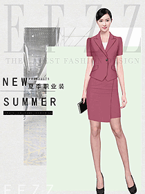 女職業(yè)裝夏裝制服設(shè)計(jì)圖1151