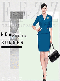 原創設計女夏裝制服設計圖1160