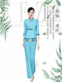 原創設計會所服務生制服設計圖917