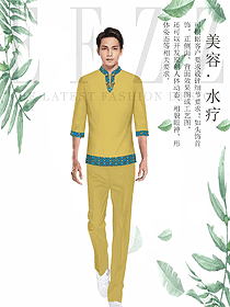 養(yǎng)生會所服務(wù)生制服設(shè)計圖920