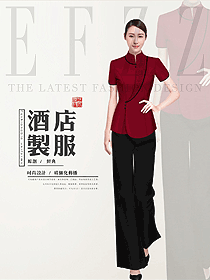 新款中餐服務(wù)員制服設(shè)計(jì)圖2289