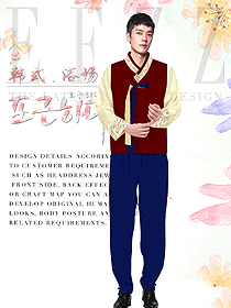 養生會所服務生制服設計圖922