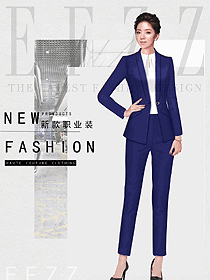 OL通勤裝女秋冬職業裝設計圖2062