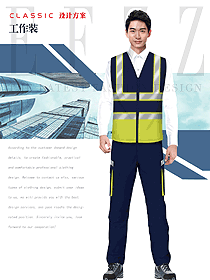 原創制服設計長袖工程服制服設計圖123