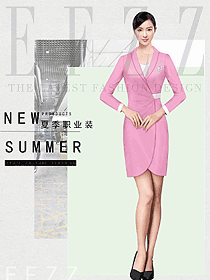 時尚女秋冬職業裝設計圖2070