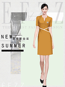 時尚女秋冬職業裝設計圖2072