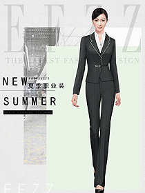 時尚女秋冬職業裝設計圖2074