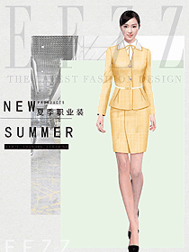時尚女秋冬職業裝設計圖2080