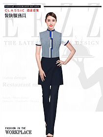 原創制服設計特色服務員服裝設計圖481