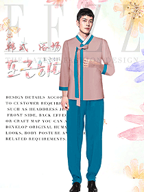 美容養生會所技師制服設計圖935