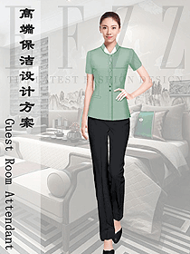 原創(chuàng)服裝設(shè)計清潔員制服設(shè)計圖335