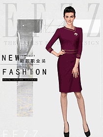 原創設計女夏裝制服設計圖1197