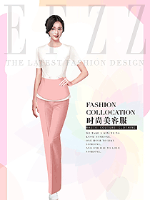 美容養生會所技師制服設計圖953