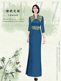 酒店中餐迎賓制服設(shè)計圖939